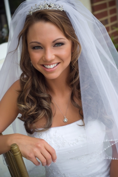 Bridal makeup photo for Beauty by Bethany, Bethany Tiesman, bridal, lash and brow artist in Louisville KY